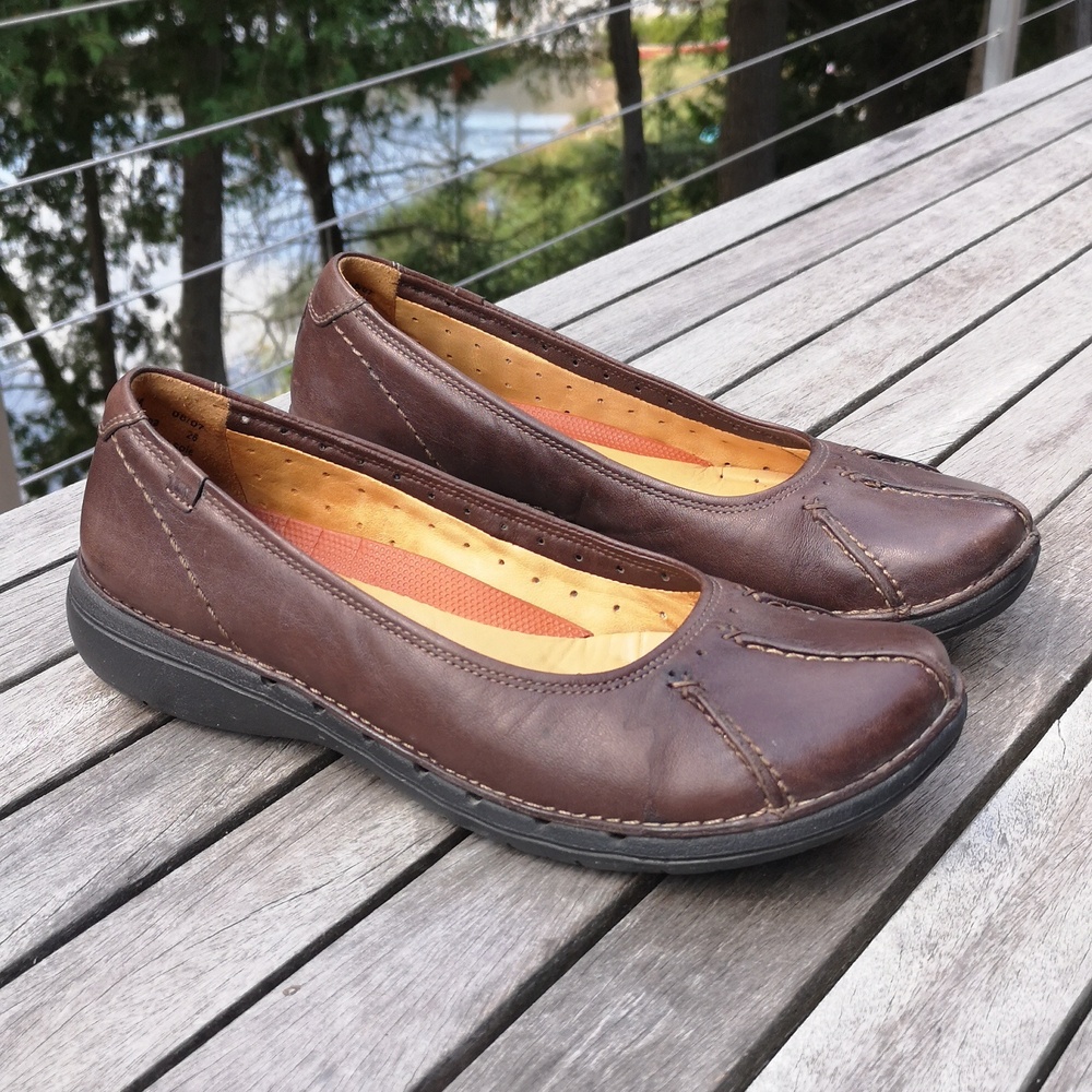 Comfortable Brown Leather Women's Loafers